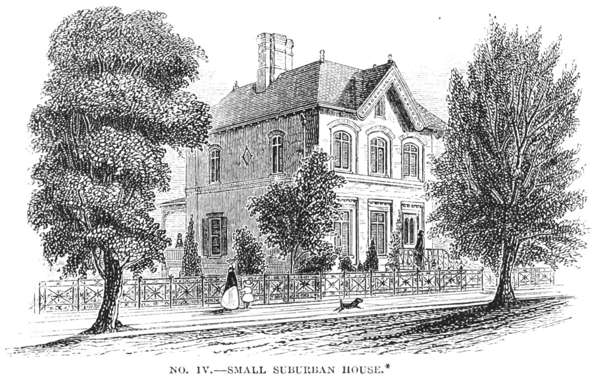 Suburban home exterior