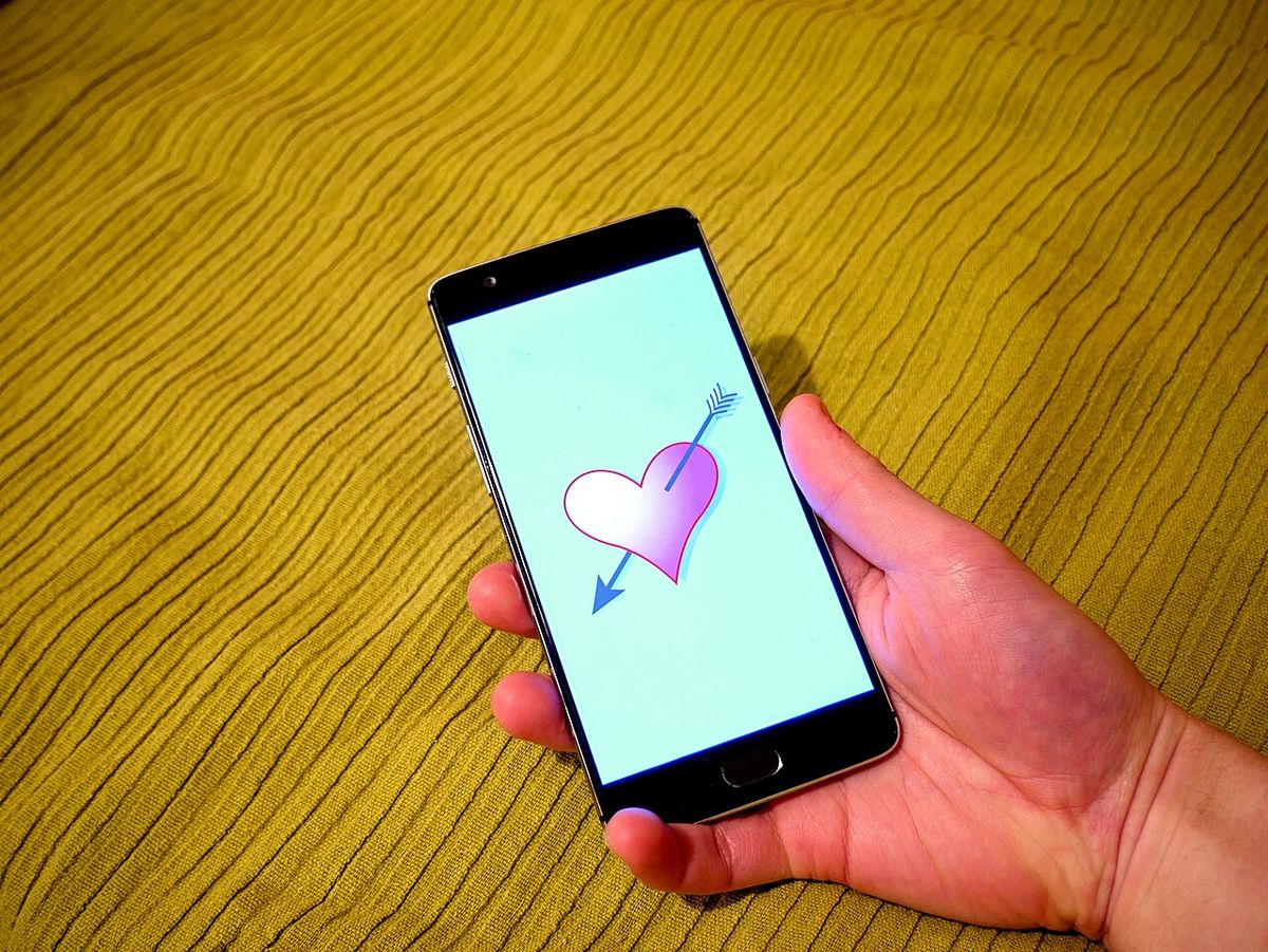 Hand holding a smartphone showing a home energy app