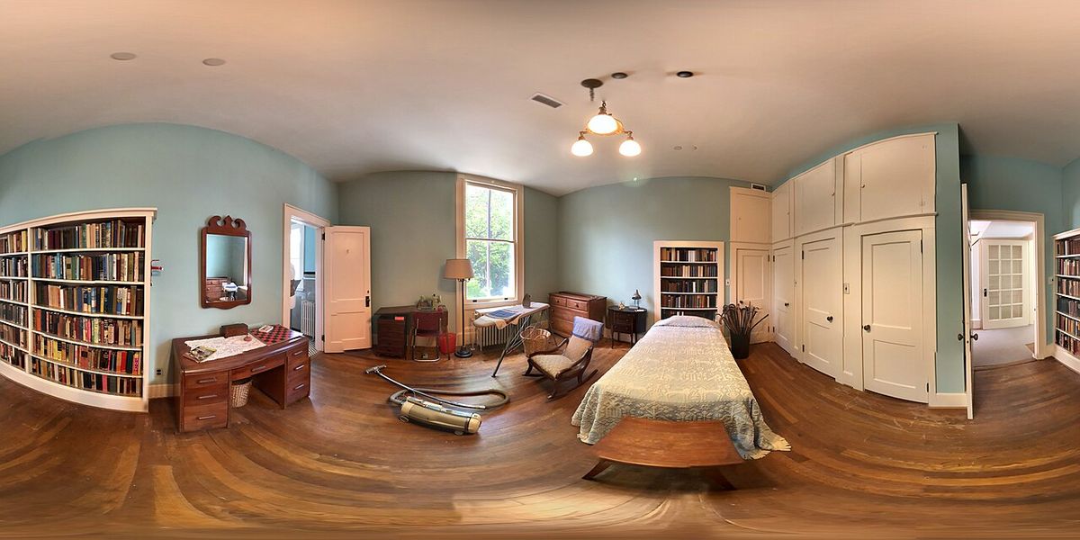 Welcoming guest room in a smart home